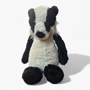 Jellycat Bashful Badger Plush 12” Retired Collectible Soft Toy